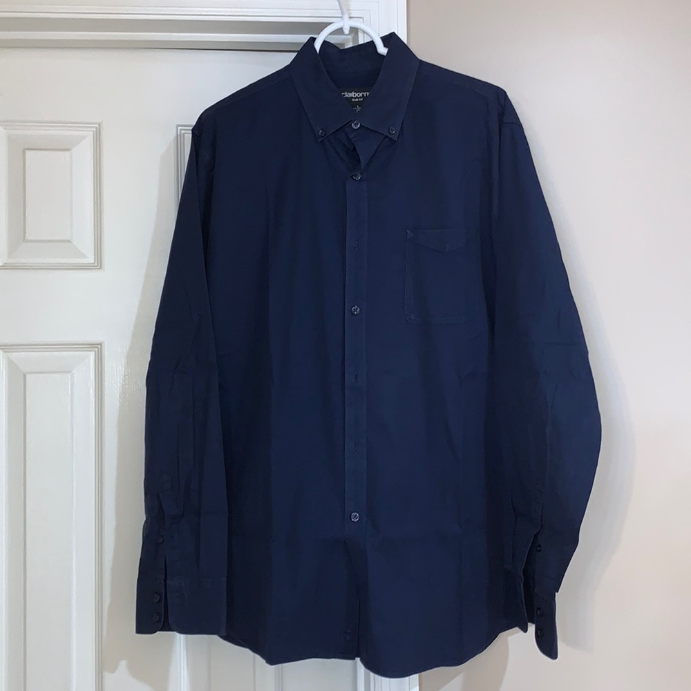 Claiborne Slim Fit long sleeve dress shirt